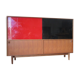 Buffet in teak doors sliding