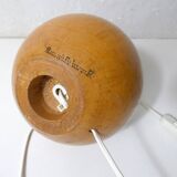 Mid-Century Wooden Desk Lamp IMT Italy Vintage design signed