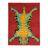 Tapis tigre turc en laine noué à la main 228 cm x 305 cm