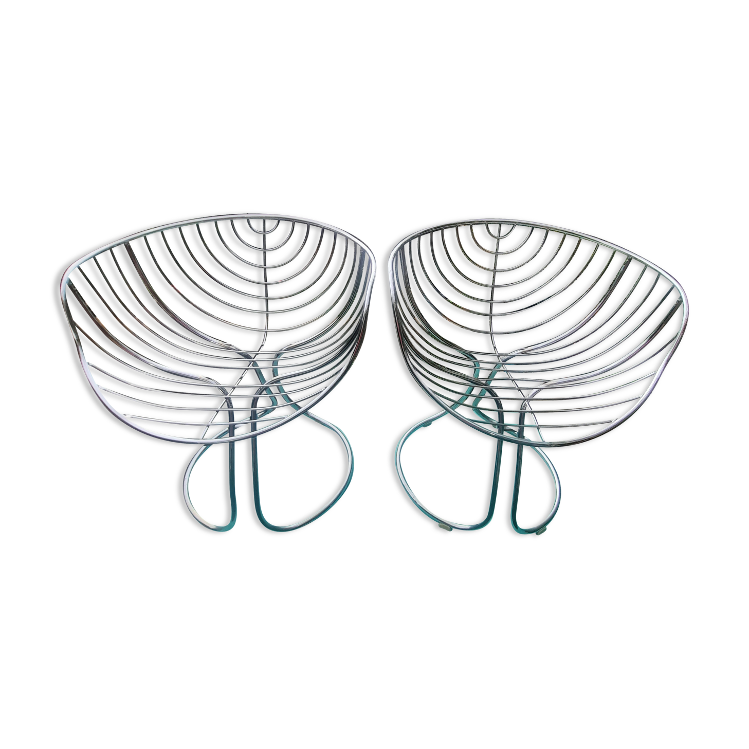 Pair of panam armchairs