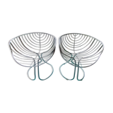 Pair of panam armchairs