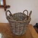 Lot of vintage wicker baskets