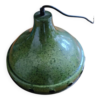 Enamelled hanging lamp 1960s
