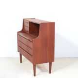 Danish teak secretary