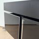 Willy Rizzo Dry Bar, Black Lacquer, Chrome, Leather, Italy circa 1970