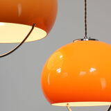 Space Age Jolly Pendant Lamps From Guzzini, Set of 2