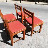 Raphael 4 chairs Guillerme and Chambron