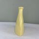 Vintage yellow ceramic vase