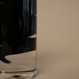 Pair of glass candlesticks