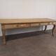 Oak farmhouse table