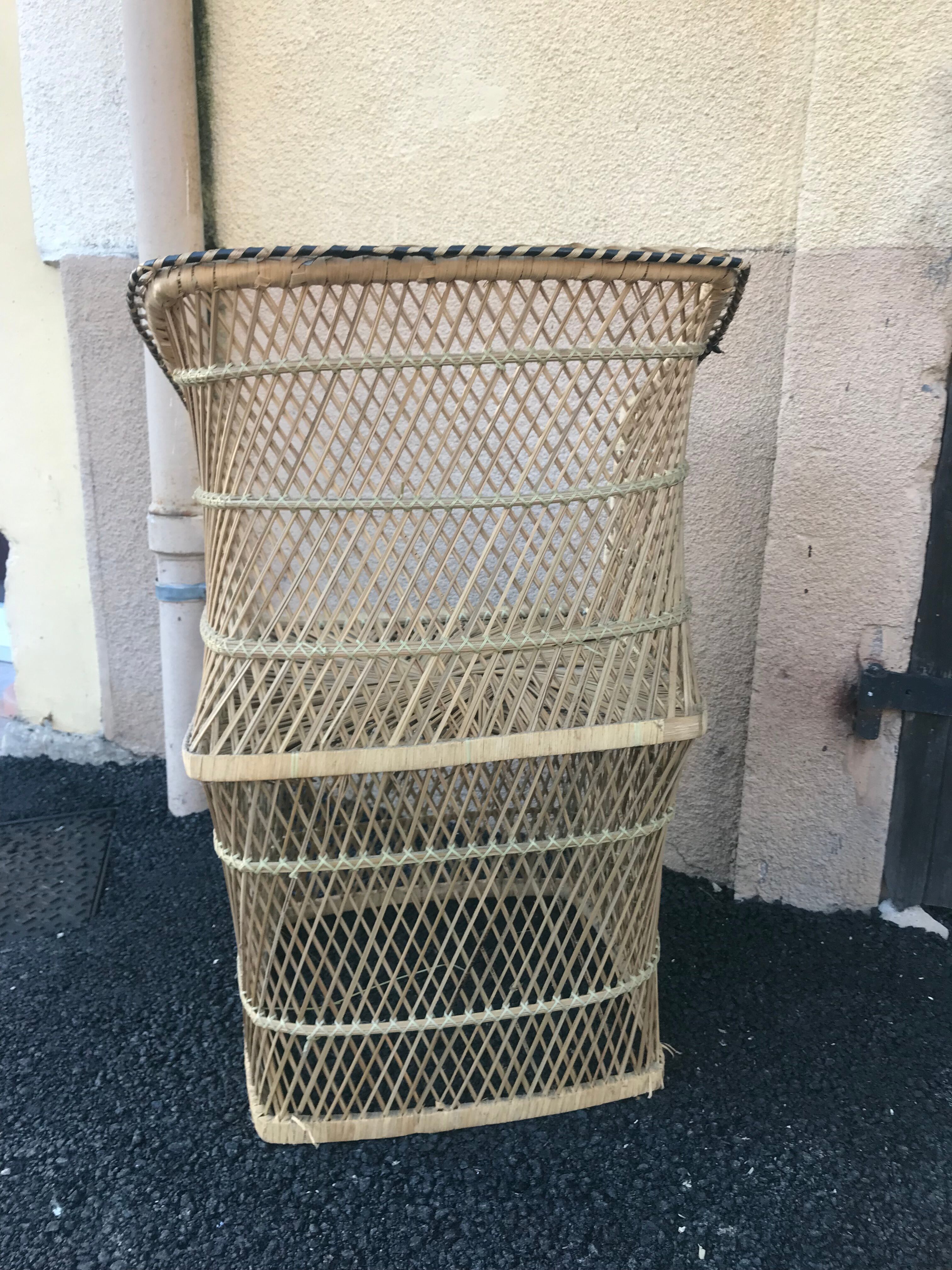 Children's rattan chair