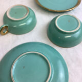 Set of 2 antique tea cups made in France