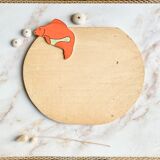 Two-game wooden vintage puzzle