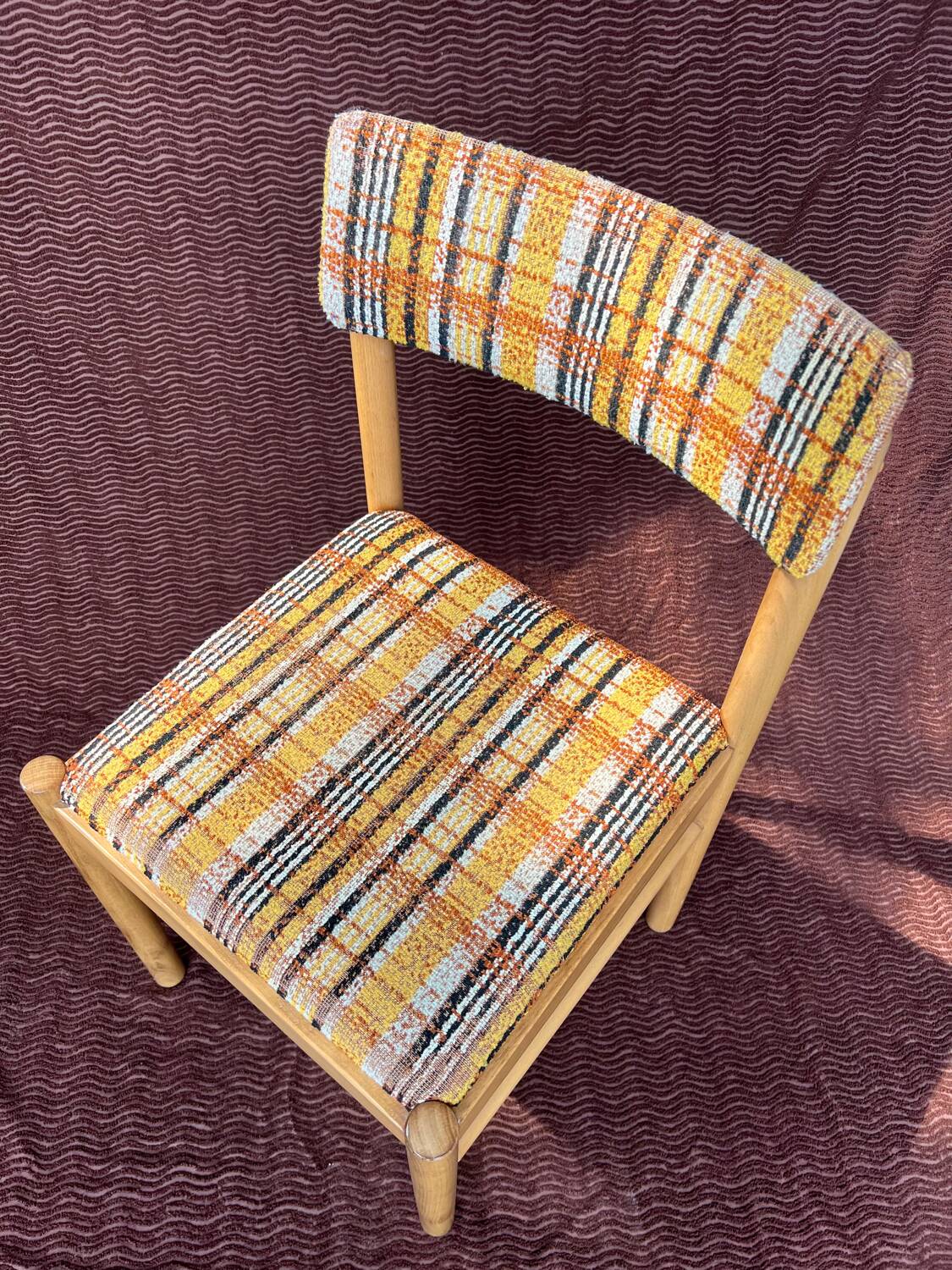 Table + 6 chaises baumann vintage 1970