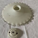 Opaline pendant light