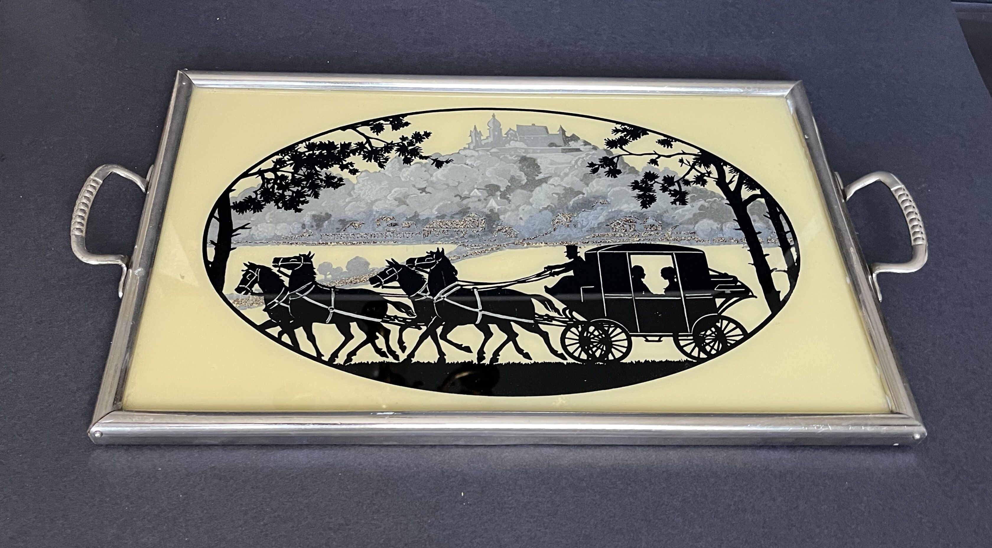 Vintage serving tray