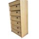 Vintage wooden shoe cabinet / drop-leaf cabinet