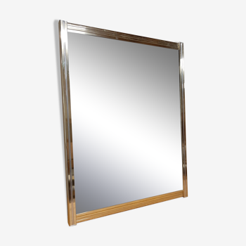 Hollywood Regency Golden Mirror 69x90cm