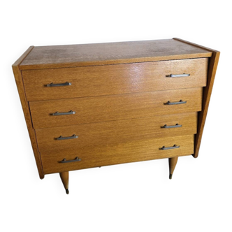Commode en chêne, années 60
