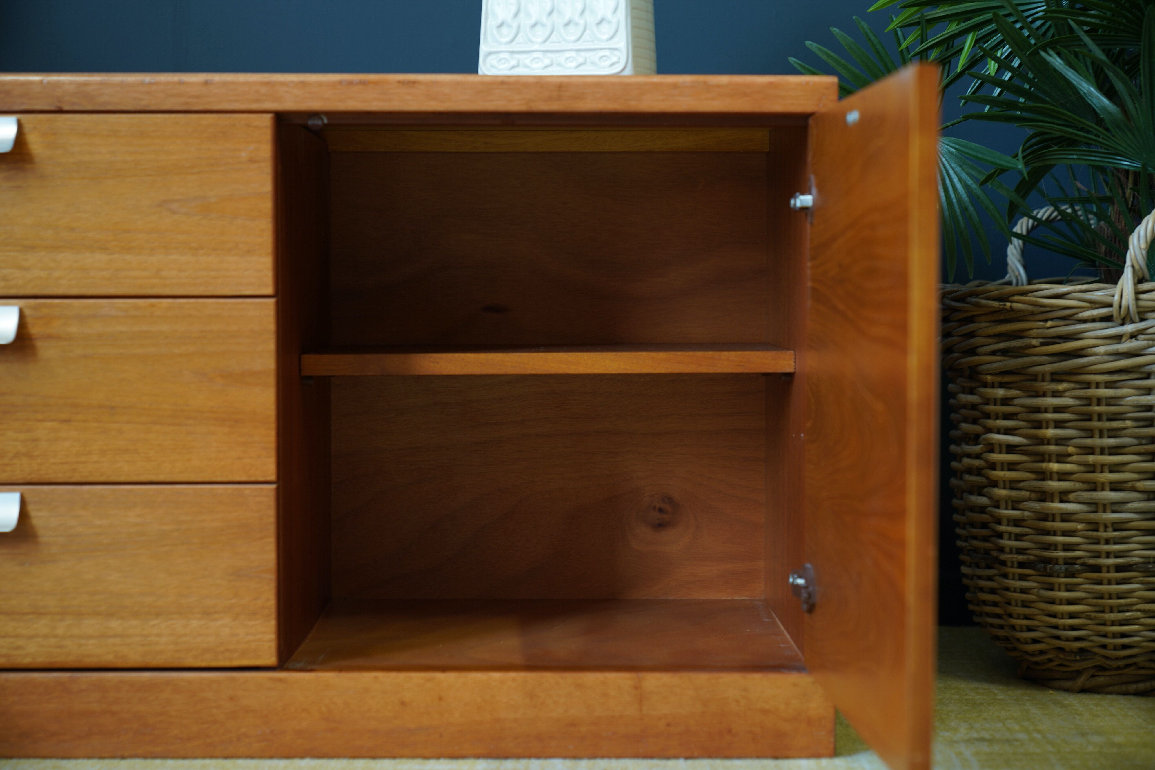 Mid century white & newton teak sideboard winchester range