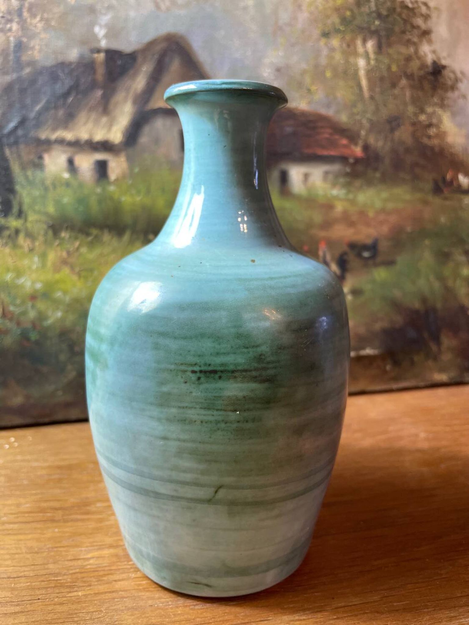 Vase vintage signé lp