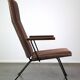 Vintage 50s/60s design armchair with high backrest, model 1410 by Gispen