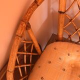 Rattan bench