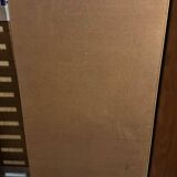 Vitrine en acajou verni 1960/70