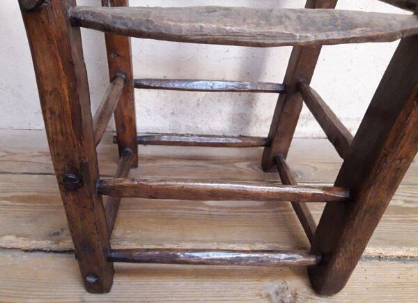 Fauteuil art populaire ancien campagne