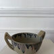 Stoneware bowl signed Gréber