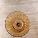 Vase vintage en verre jaune Empoli Italie