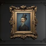 Old portrait - “The mustachioed” series