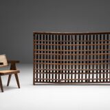 Rural Travail Populaire Shelving Unit, France, 19th Century