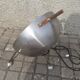 Sphere planet lamp in chrome metal design space-age 1960-1970