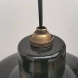 Enameled sheet metal pendant lights