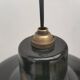 Enameled sheet metal pendant lights