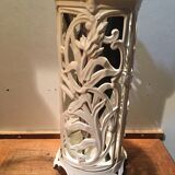 Enamelled cast iron umbrella stand