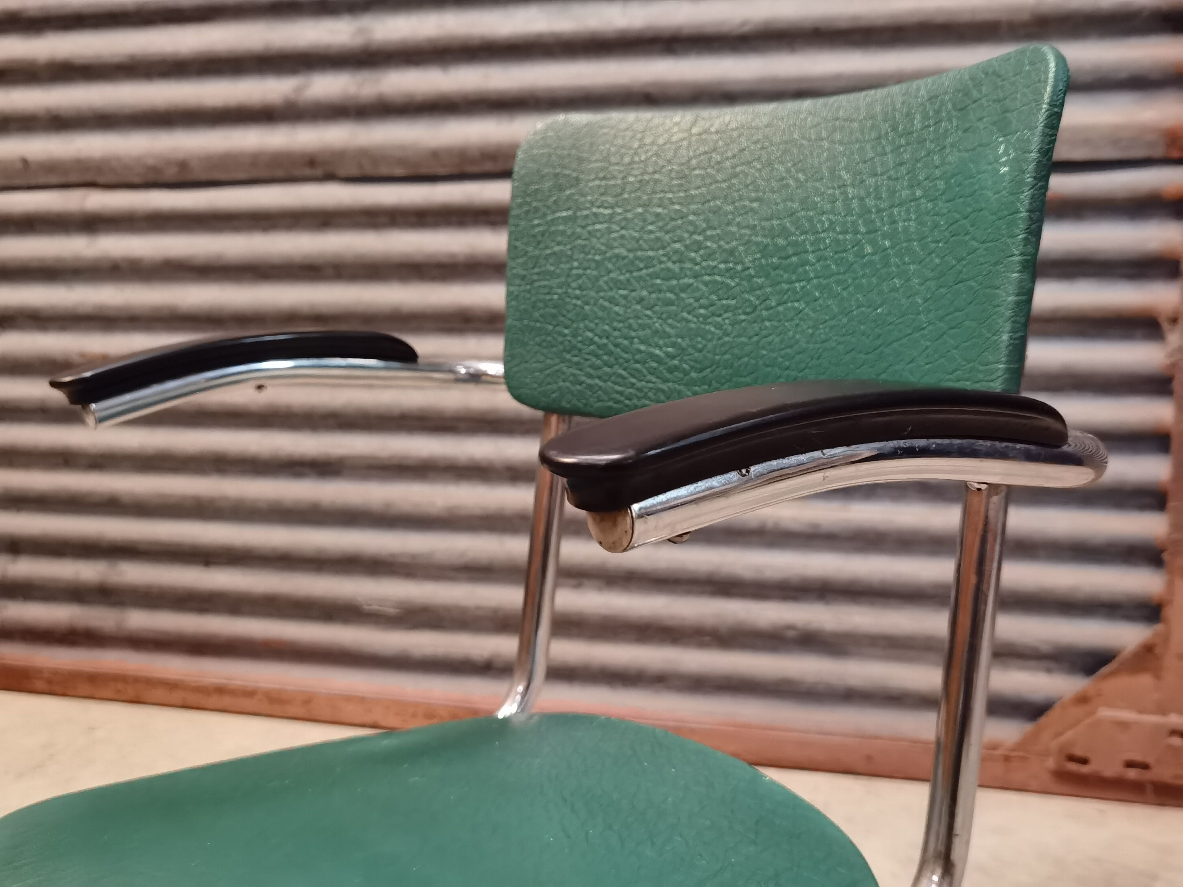 Vintage Gispen bauhaus chair