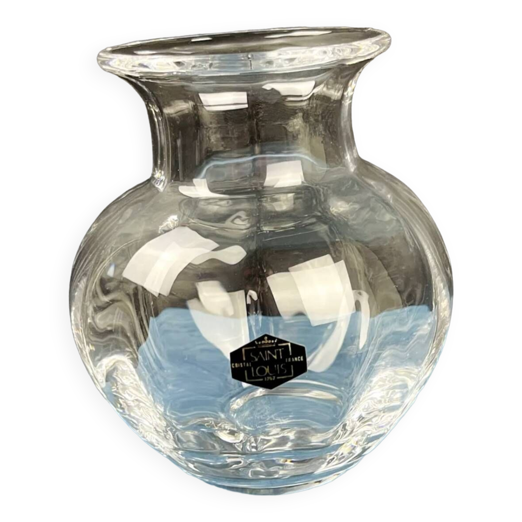 Vase en cristal SaintLouis modèle Vivaldi Selency