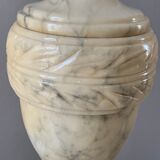 Vintage marble lamp foot