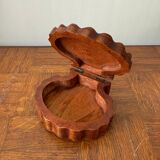 Wooden shell box – natural charm