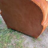 Pair of vintage club armchairs