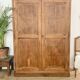 Armoire parisienne en chêne massif