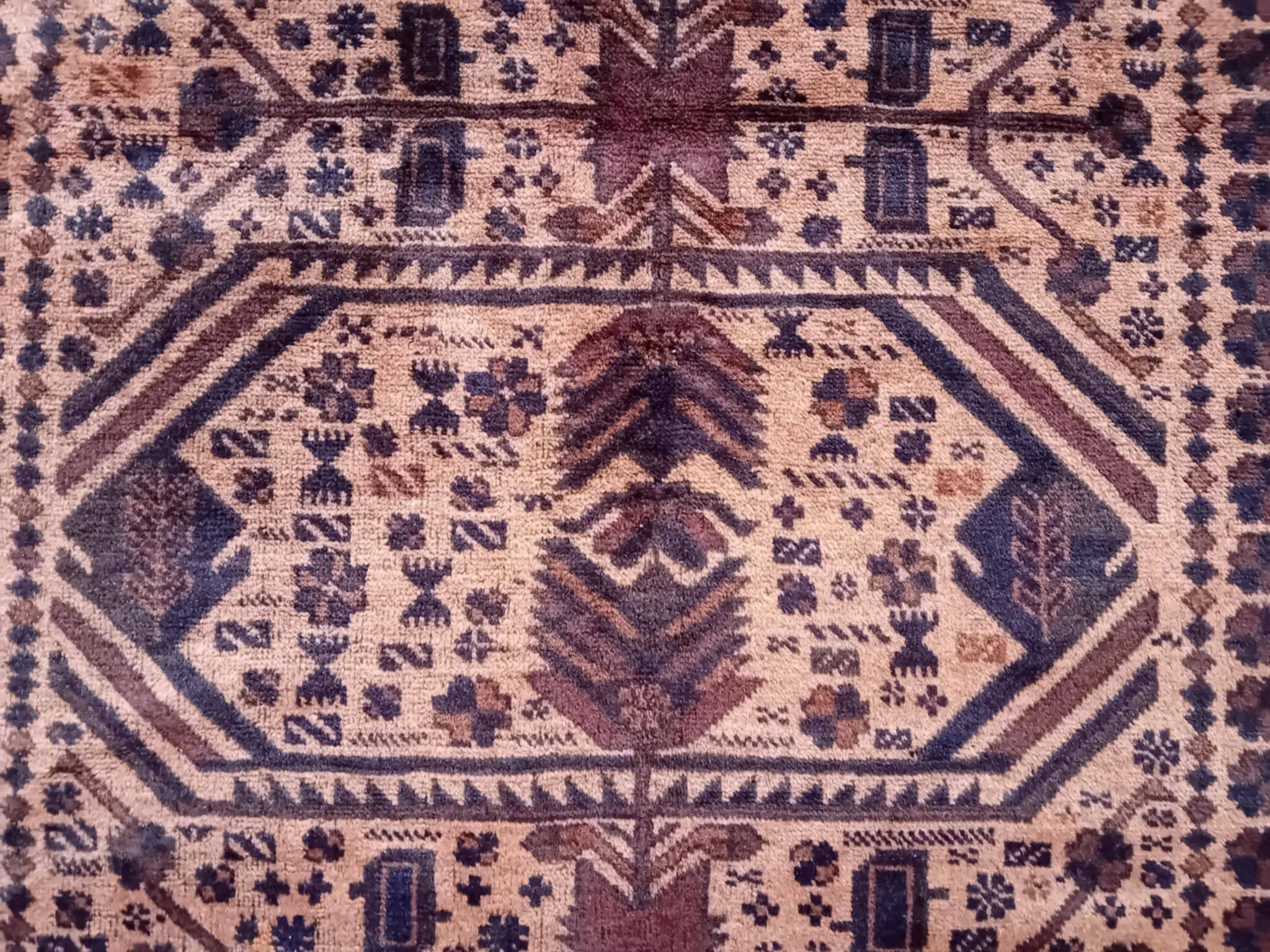 Tapis Beloutch Afghan fait main 283x209cm