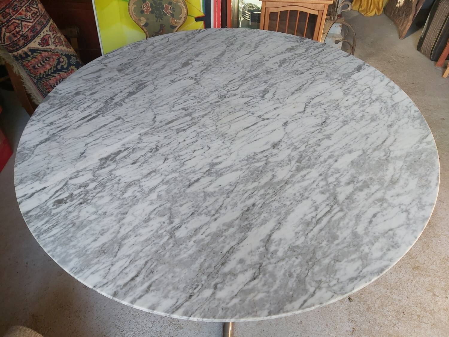 Vintage marble table