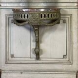 Console D’applique En Bois Sculpté, Patine En Camaïeu De Vert, XVIIIéme S