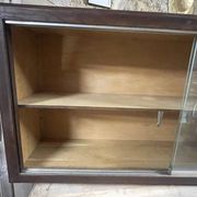 1960s wall display cabinet
