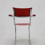 1940s Bauhaus Restored Tubular Armchair, Germany