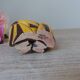 Hand carved Rinconada ceramic owl figurine made in Uruguay
