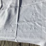 Sheet linen JC large pellets crossed days